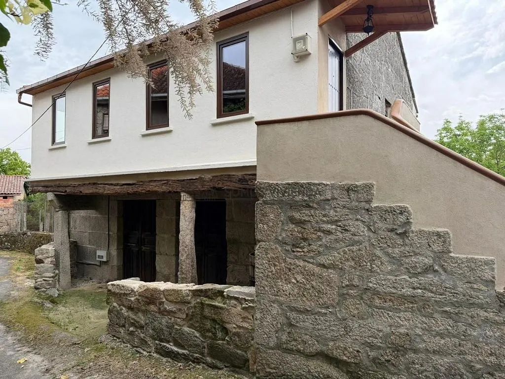 Extérieur - Reformed Stone Chalet with Garden in Punxín