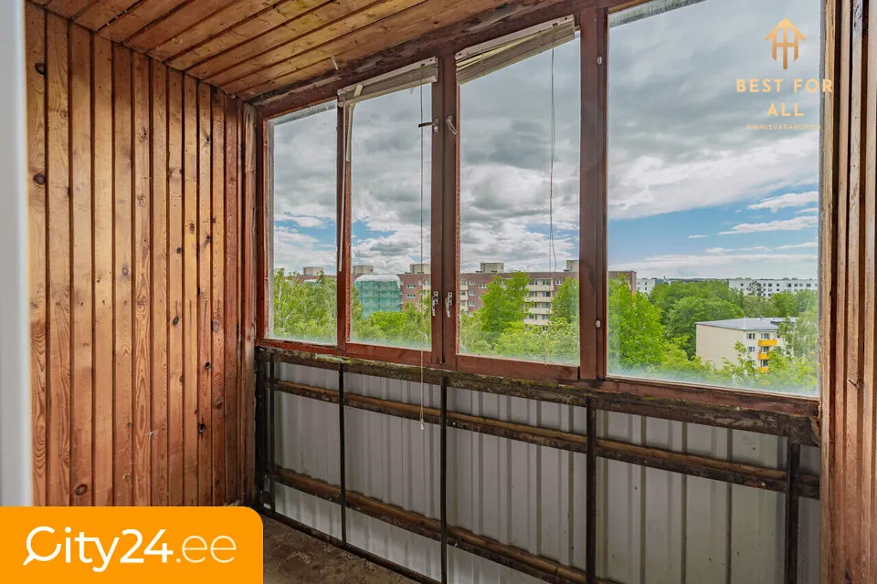 Balcon - Renovated 2-Bedroom Flat with Balcony in Mustamäe