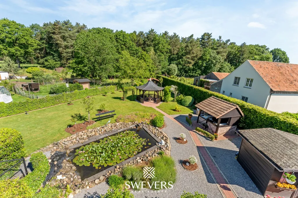 Vista aerea - Open Plan House with Garden View in Diest