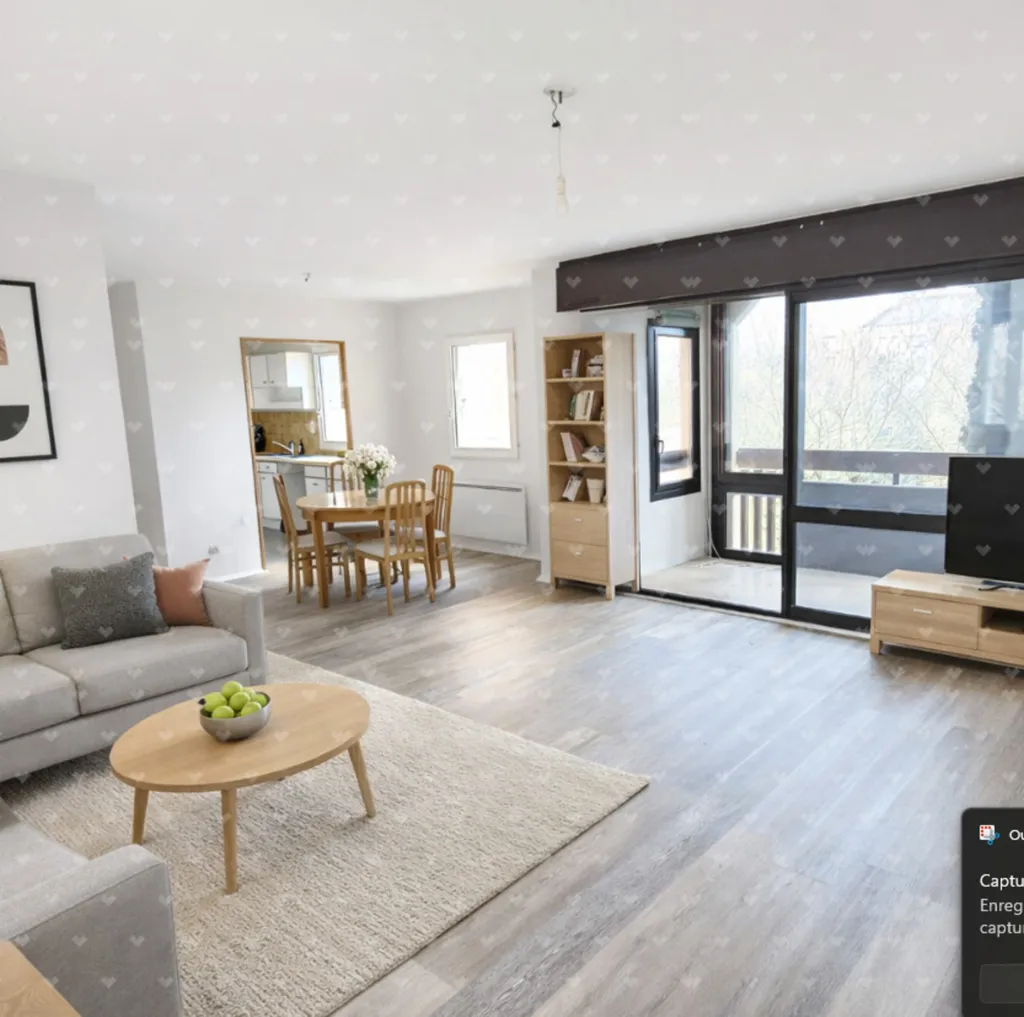 Séjour - Appartement Lumineux en Centre-ville à Castanet-Tolosan