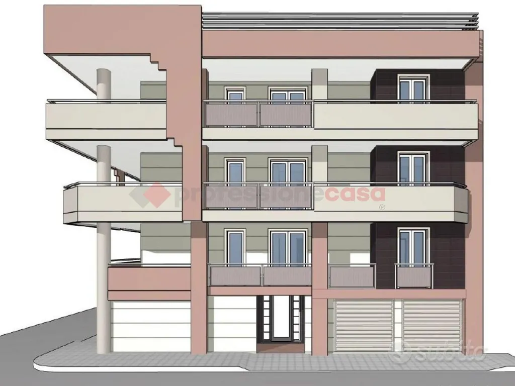 New Apartment with Balcony in Central Grottaglie