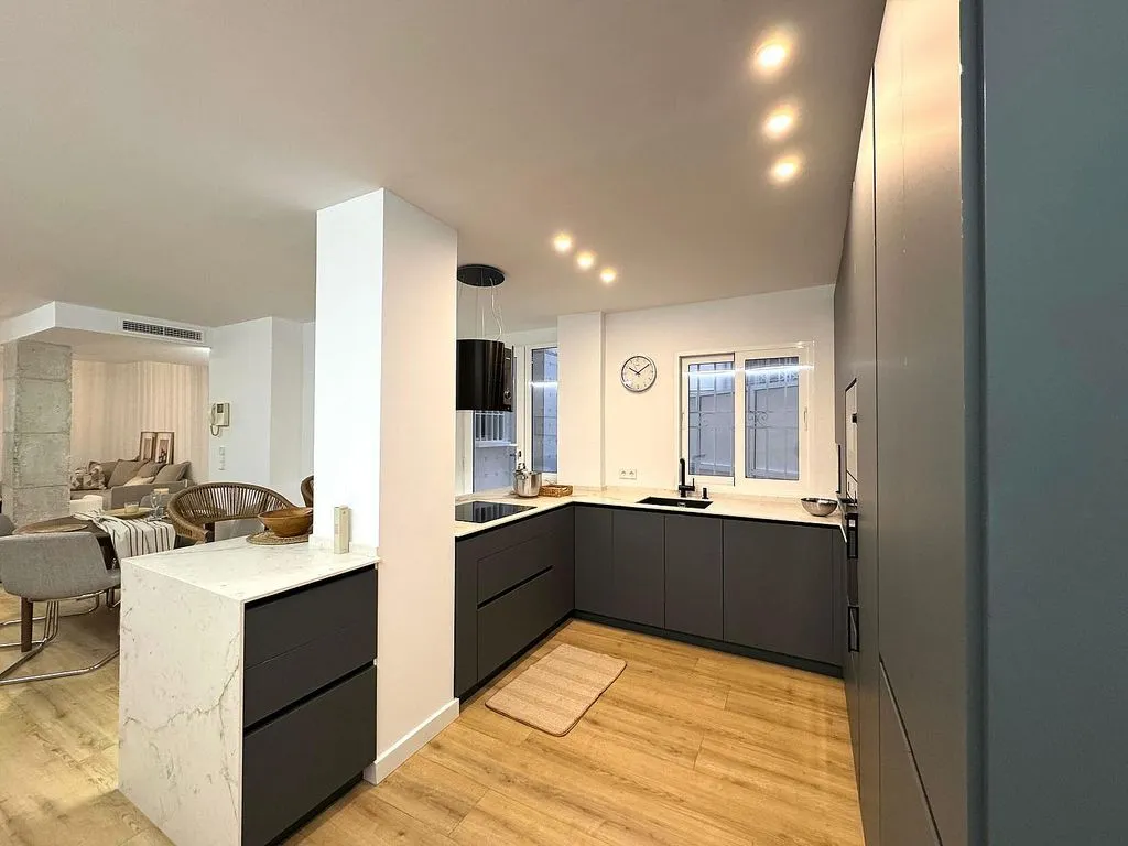 Kitchen - Apartment with Cathedral View in Murcia Centre