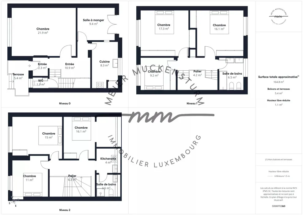 Maison 6 chambres à Luxembourg