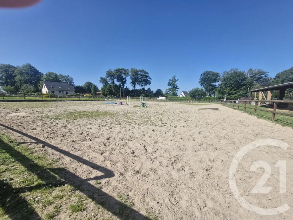Jardin - Centre Équestre avec Carrières à Blosseville-sur-Mer
