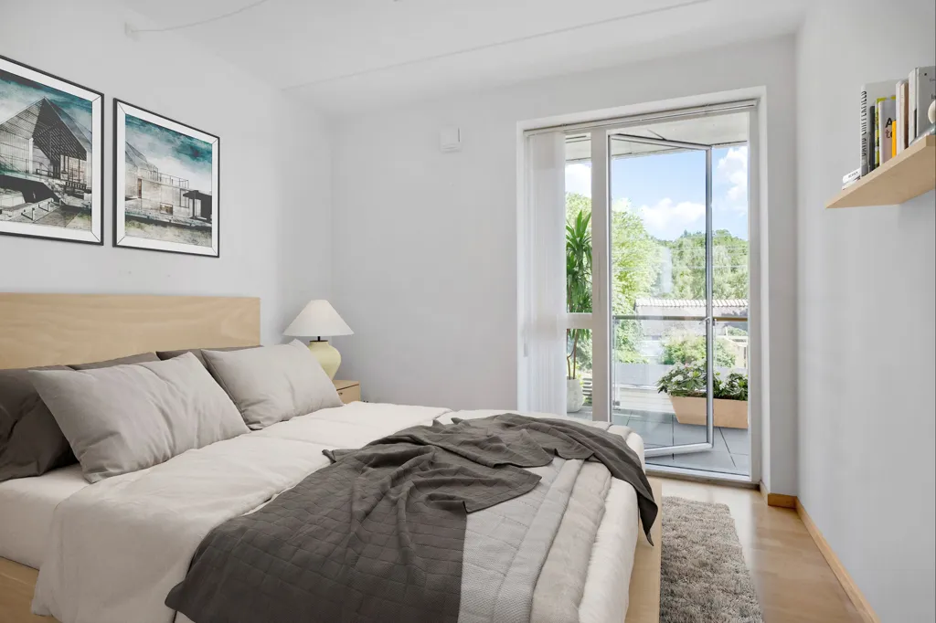 Magamistoad - Apartment with High Ceilings in Allerød