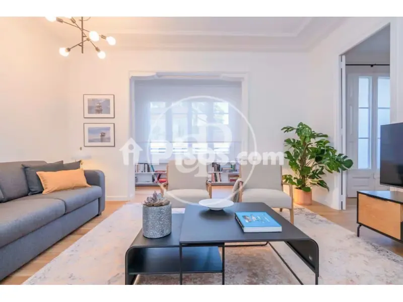 Séjour - Apartment with Balcony in Barcelona Centre