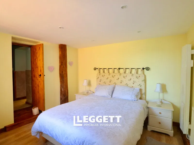Camere da letto - Two Stone Houses with Pool in Montbron