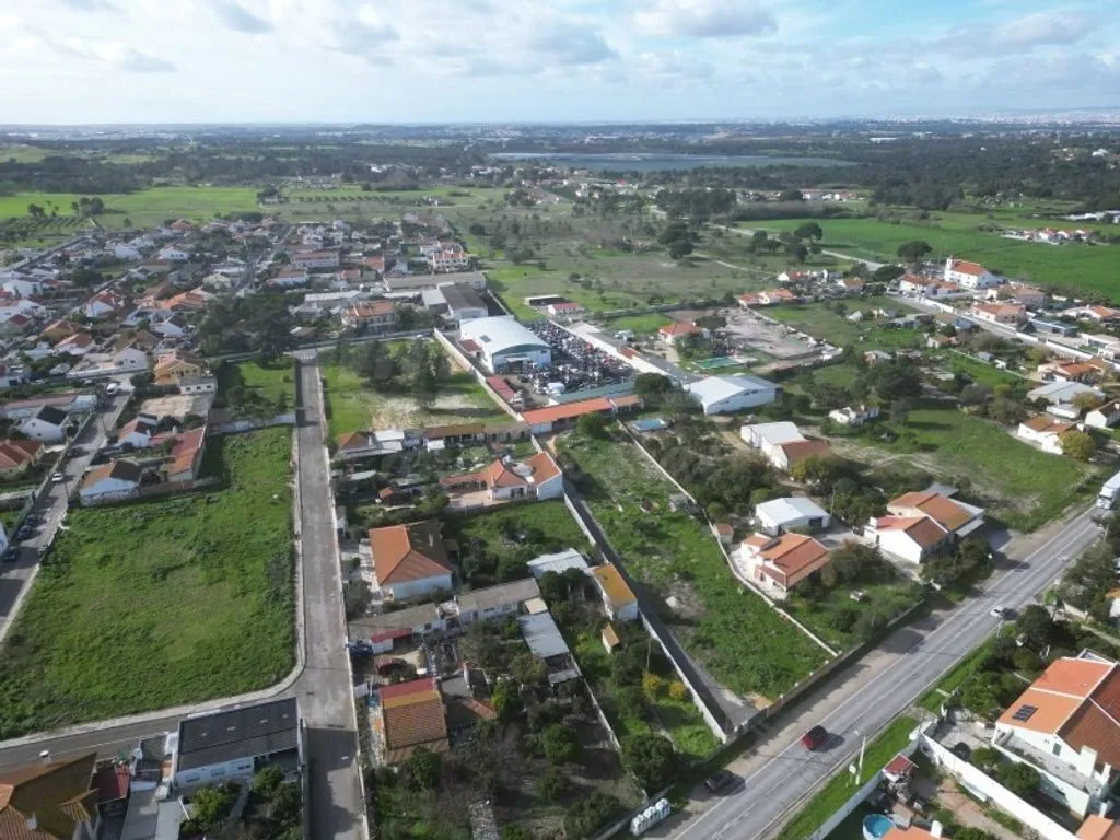 Õhuvaade - Development Land with Construction Capacity in Palmela