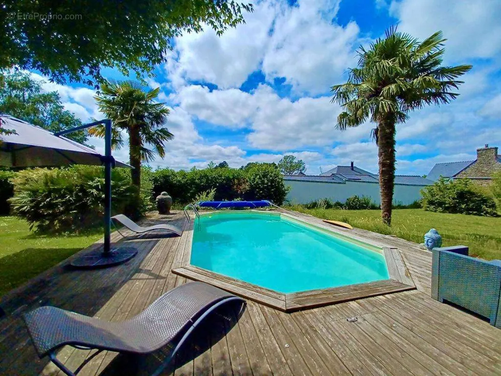Piscina - Victorian Master House with Pool in Locqueltas