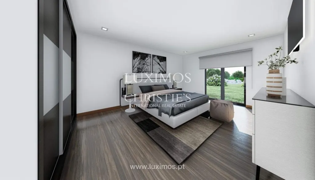 Bedrooms - Construction Project with Modern Design in Alcantarilha