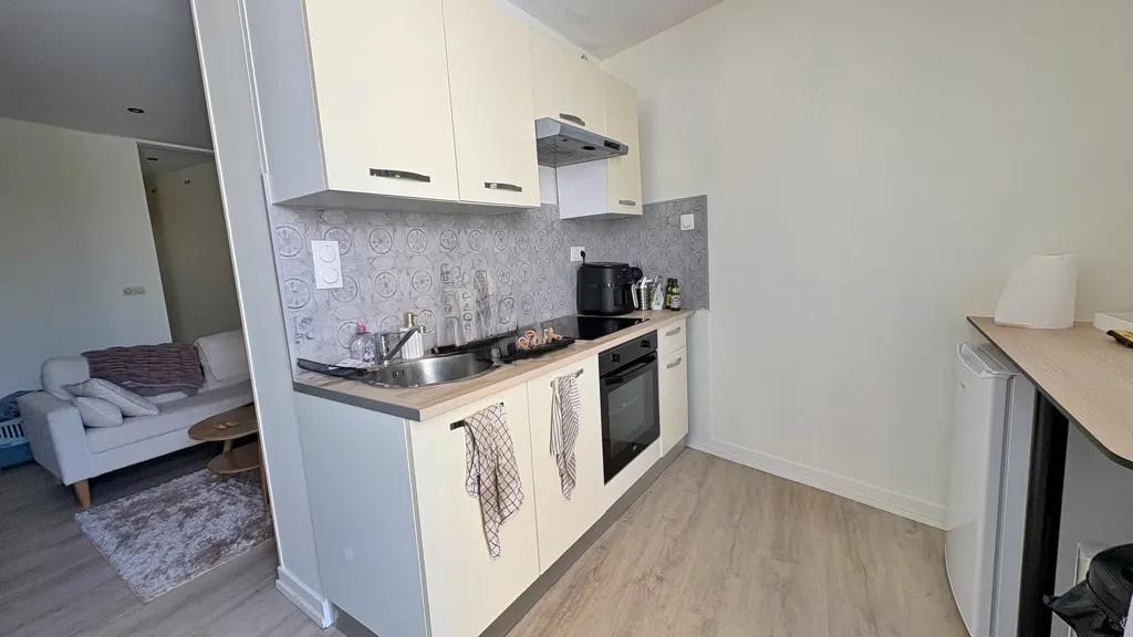 Köök - 2-Bedroom Apartment with Terrace in Niort Centre