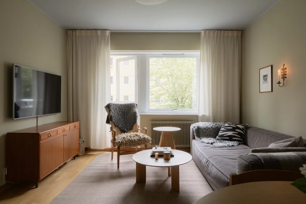 Séjour - Restored Apartment with Balcony in Gamlestaden