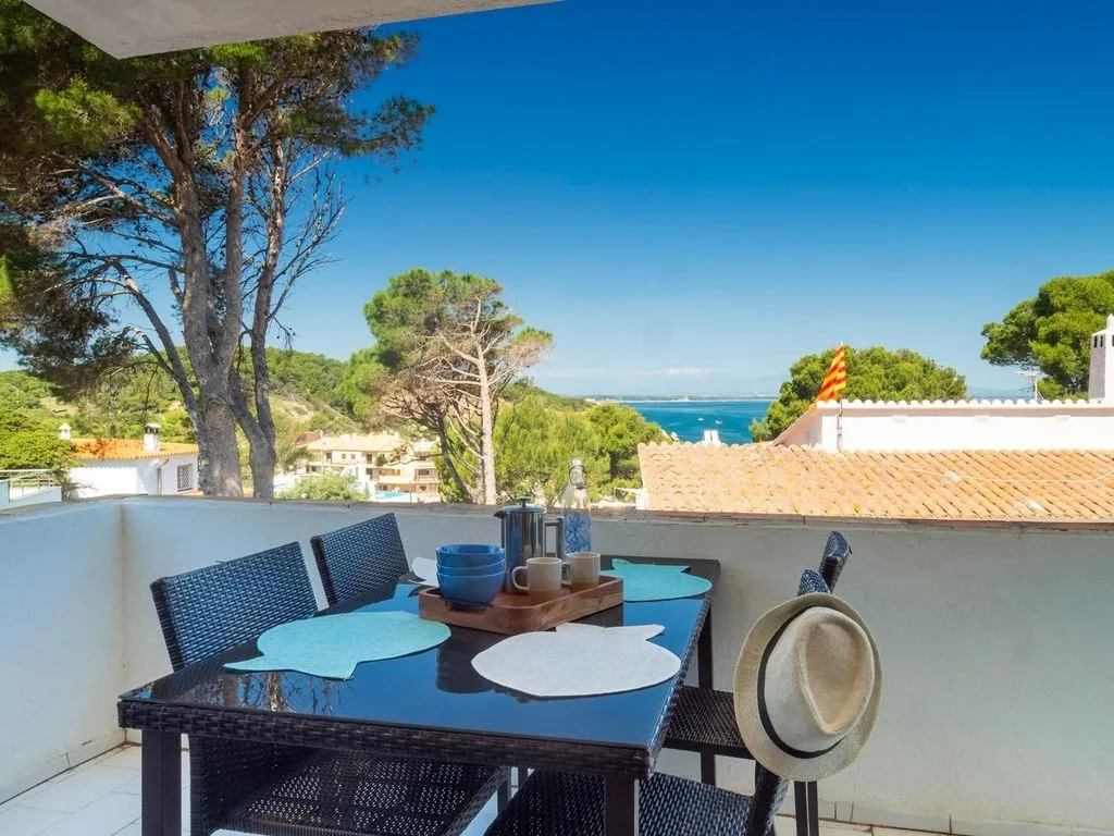Terrace - Sea View House with Pool in Cala Mateua