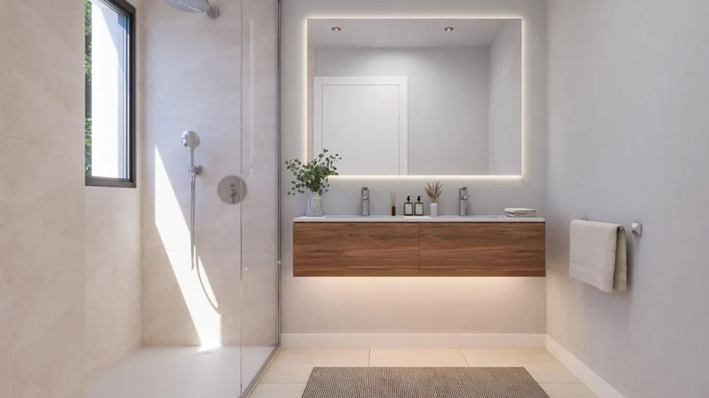Bathrooms - Apartment with Pool in Estepona