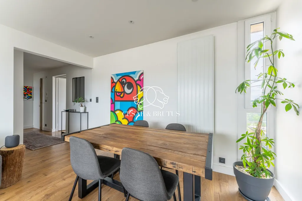 Salle à manger - Appartement T3 Rénové avec Balcon à Caluire