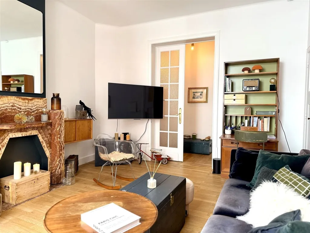 Séjour - Appartement Rénové avec Caractère à Namur