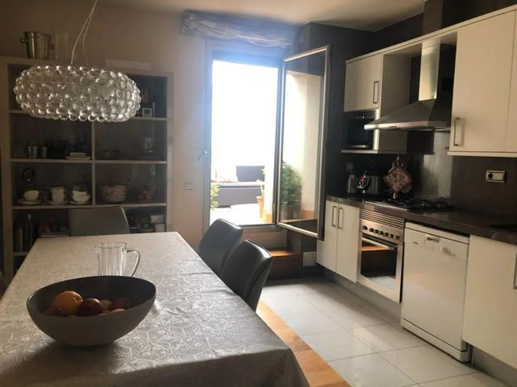 Köök - Luxury Flat with Sea View in Sant Just Desvern