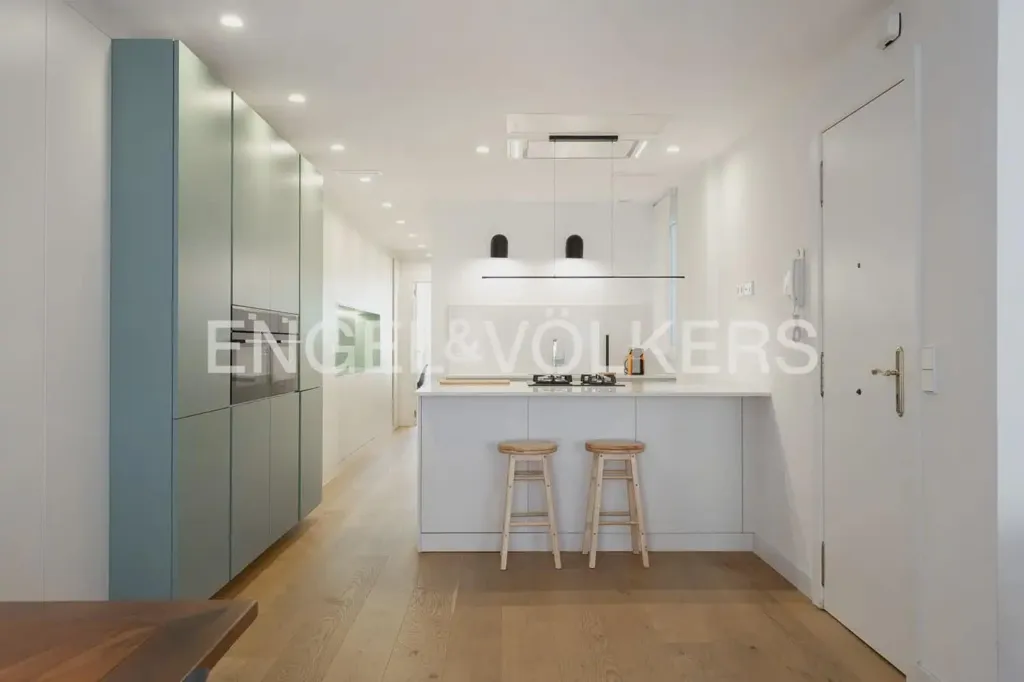 Cucina - Modern Flat with Central Heating in Russafa