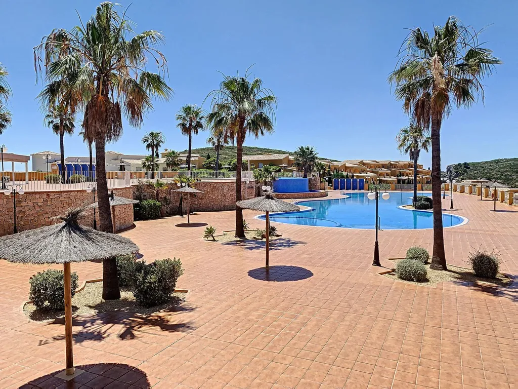 Piscina - Apartamento con vistas al valle de Moraira en Cumbre del Sol