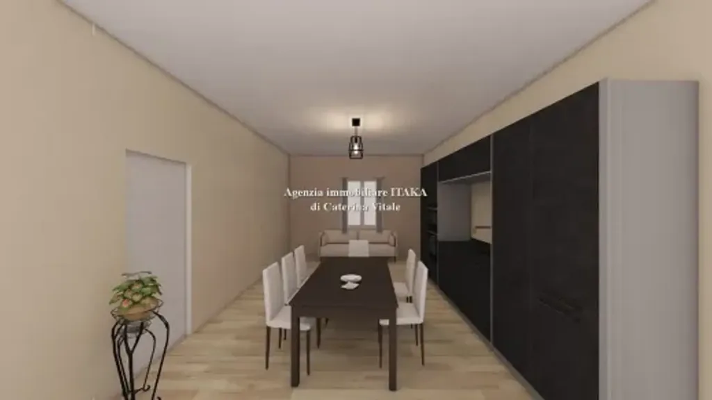 Modern Trilocale with Balcony in Palermo
