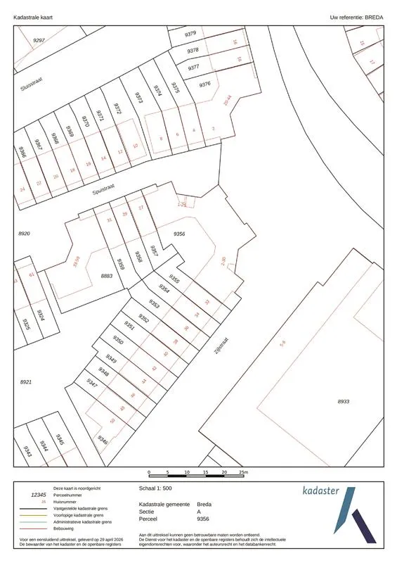 Floor Plan - 2-Bedroom Apartment with Balcony in Breda Centre