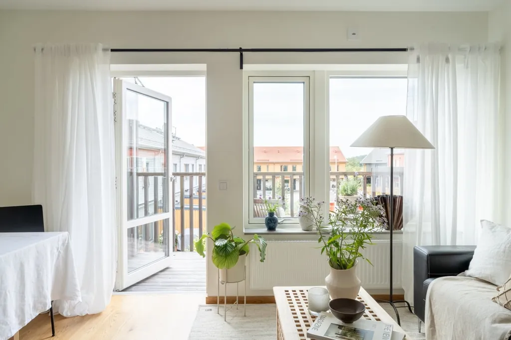 Séjour - Apartment with South Balcony in Kolla Parkstad