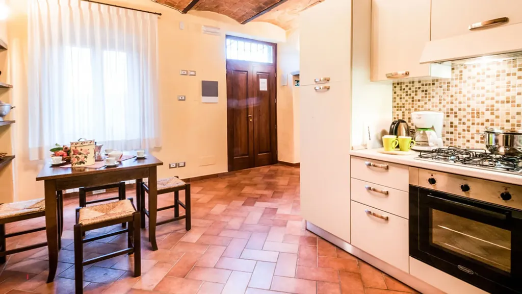 Cucina - Historic Hamlet with Pool in Anghiari