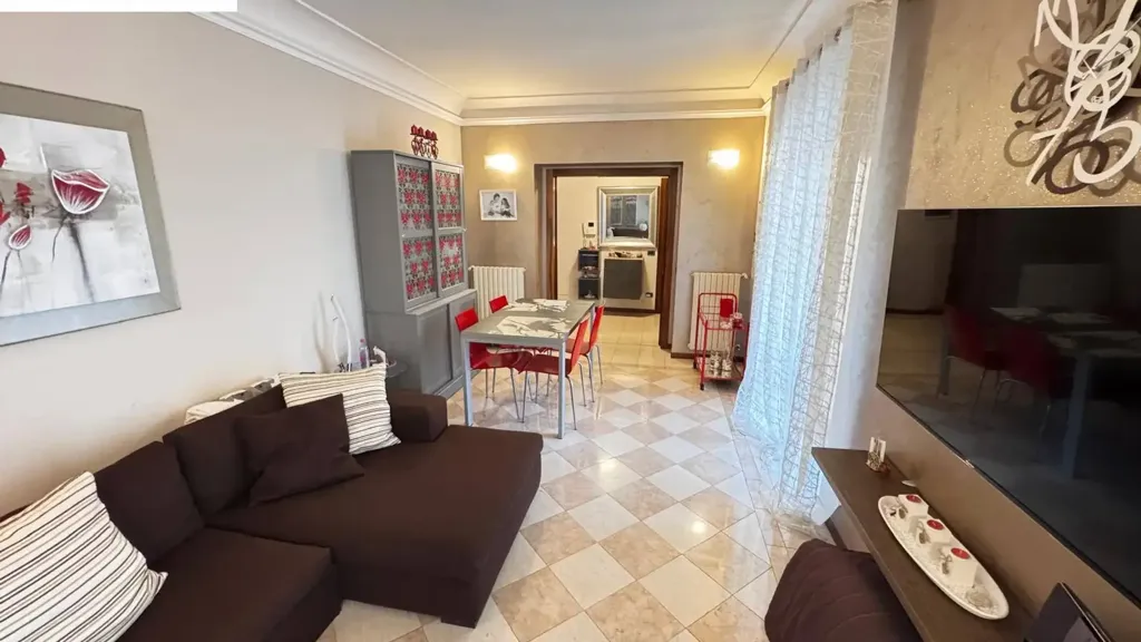 Soggiorno - Apartment with Terrace in Boario Alta