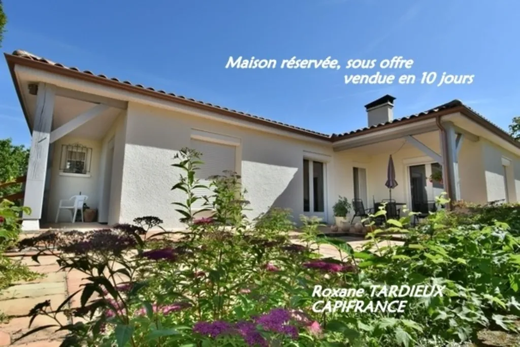 Well-Maintained House with Garden in Fleac