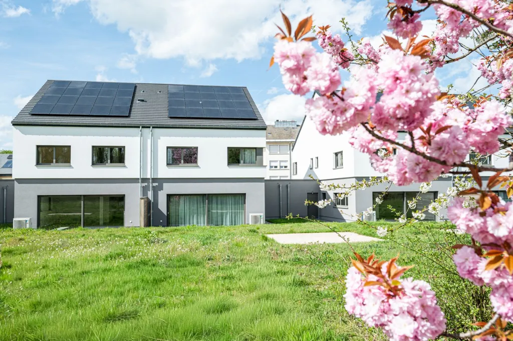 Extérieur - Maison Écologique avec Terrasse à Linger