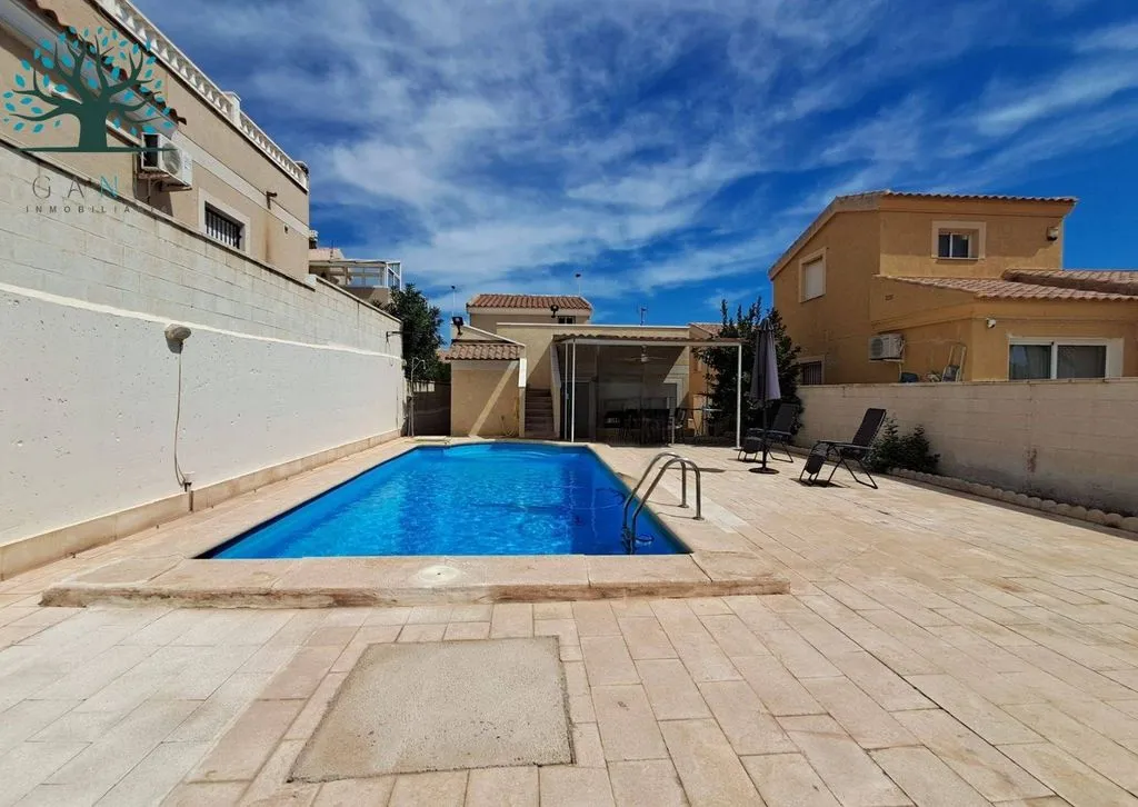 Piscine - Detached House with Pool in Mazarrón
