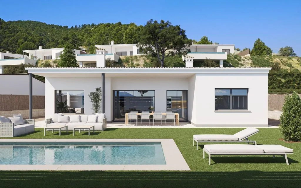 Bassein - New Build Villa with Mountain Views in Penáguila