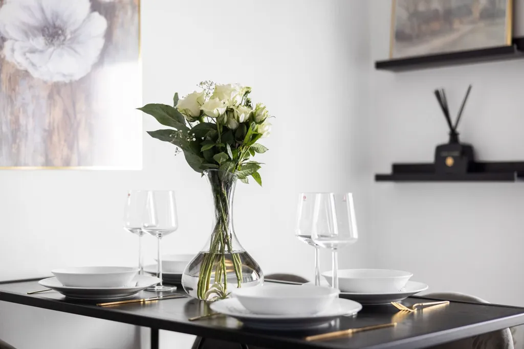 Söögituba - Two-Bedroom Flat with Balcony in Jönköping