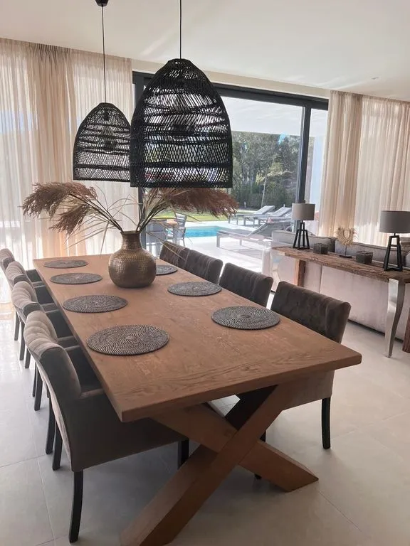 Söögituba - Detached Villa with Pool in Mijas Golf