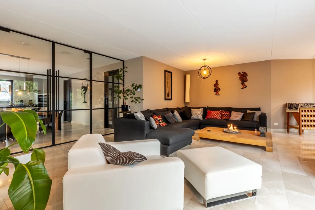Séjour - Detached House with Private Pool in Pernis