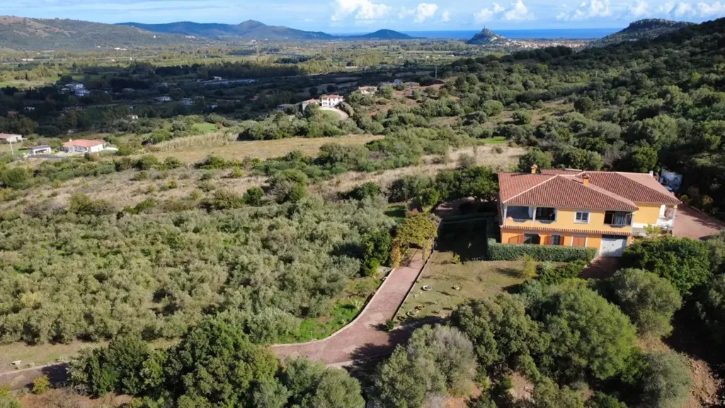 Vue aérienne - Luxury Villa with Sea Views in Torpe'