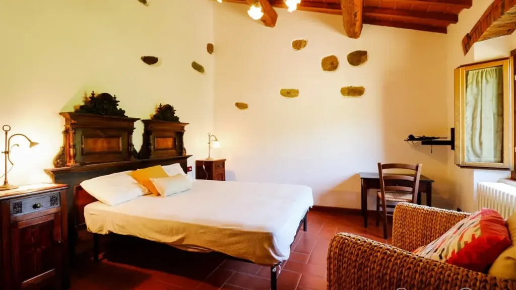 Chambres - Rustic Tuscan Farmhouse with Pool in Reggello