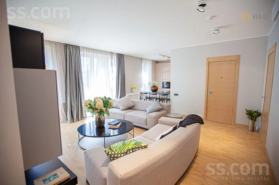 Elutuba - Furnished Apartment with Sea Access in Lielupe