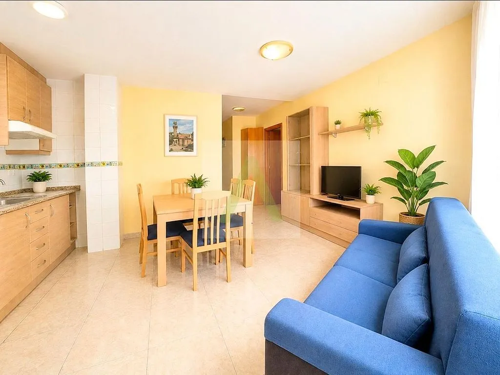 Living Room - Apartment with Terrace in Oropesa del Mar Centre