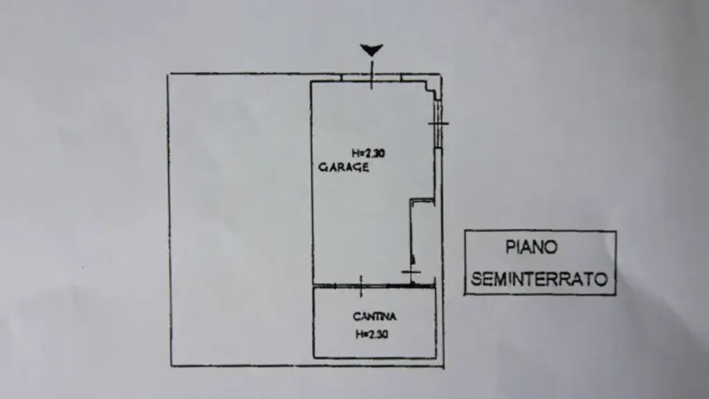 Plaan - Corner Villa with Garden in Montespertoli