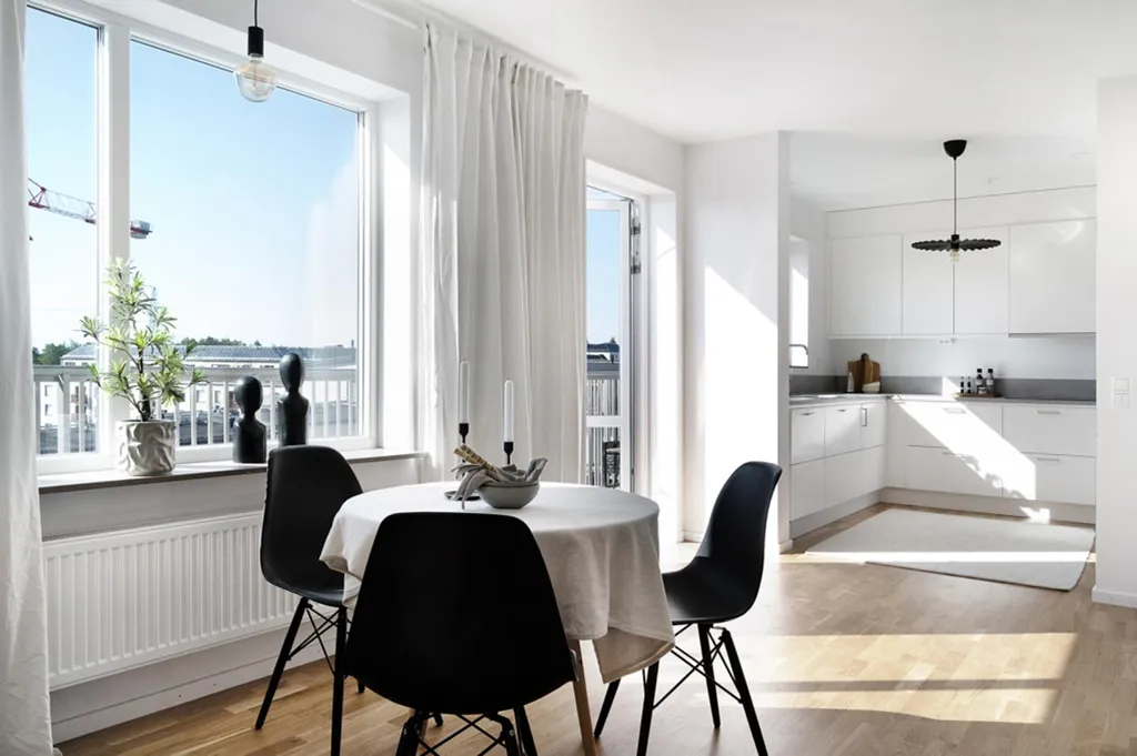 Söögituba - Apartment with Balcony in Solna