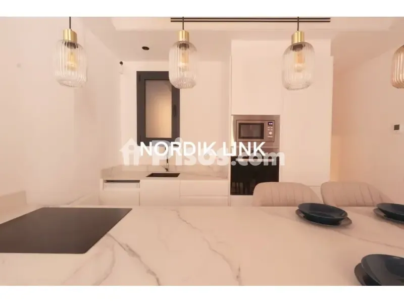 Köök - Modernised Flat with Balcony in Raval