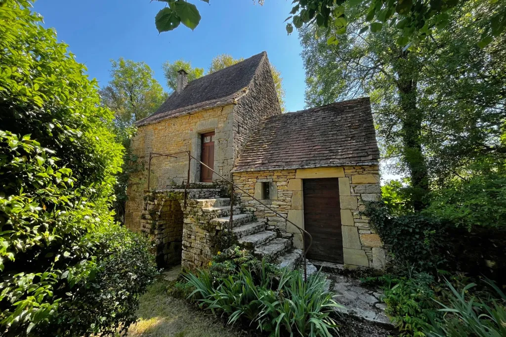 Extérieur - Propriété en Pierre avec Piscine près de Gourdon