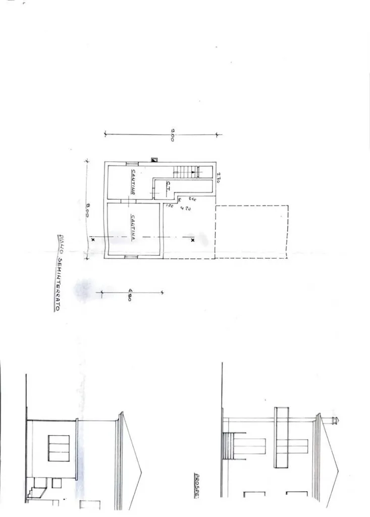 Plan - Maison 5 pièces à Cesena