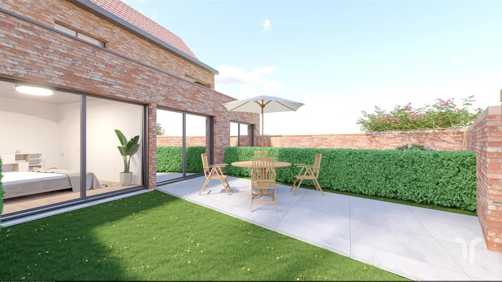Modern Apartments with Private Terraces in Eernegem