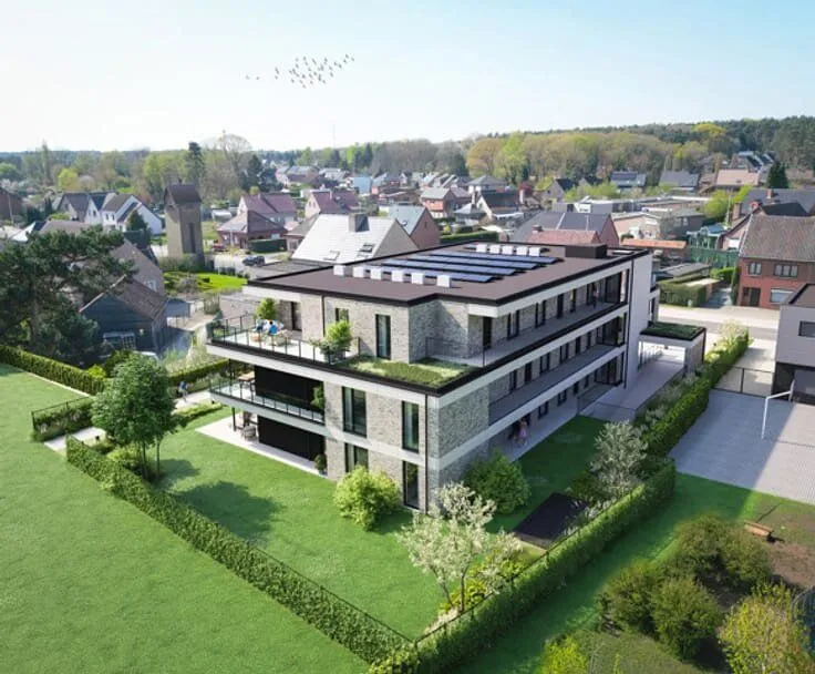 Vista aerea - Detached House in Lummen