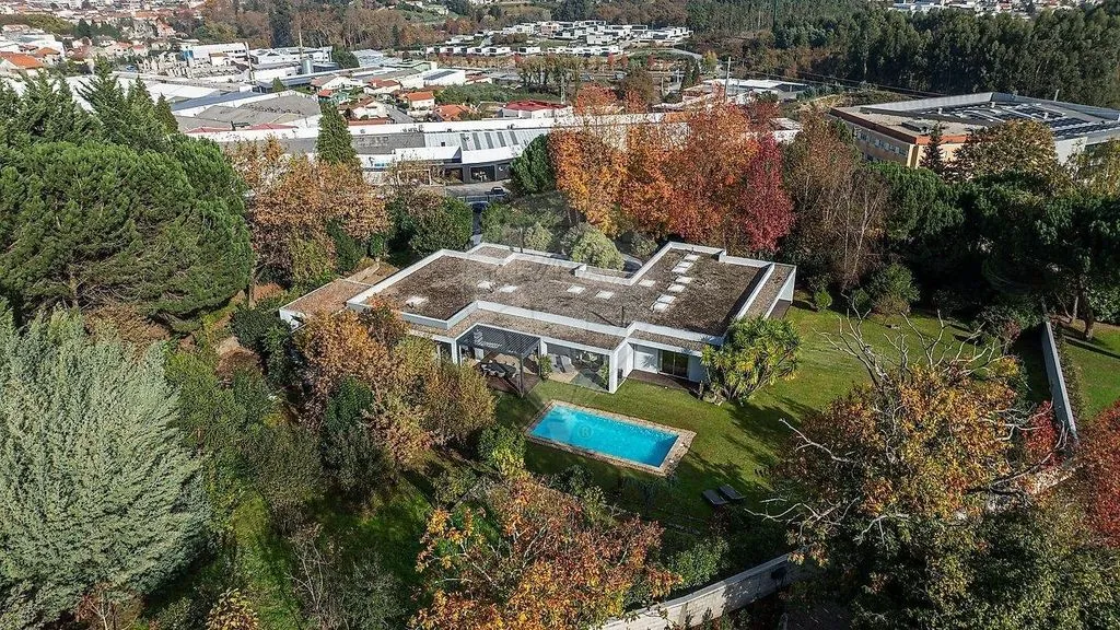 Õhuvaade - Luxury Detached House with Pool in Vizela