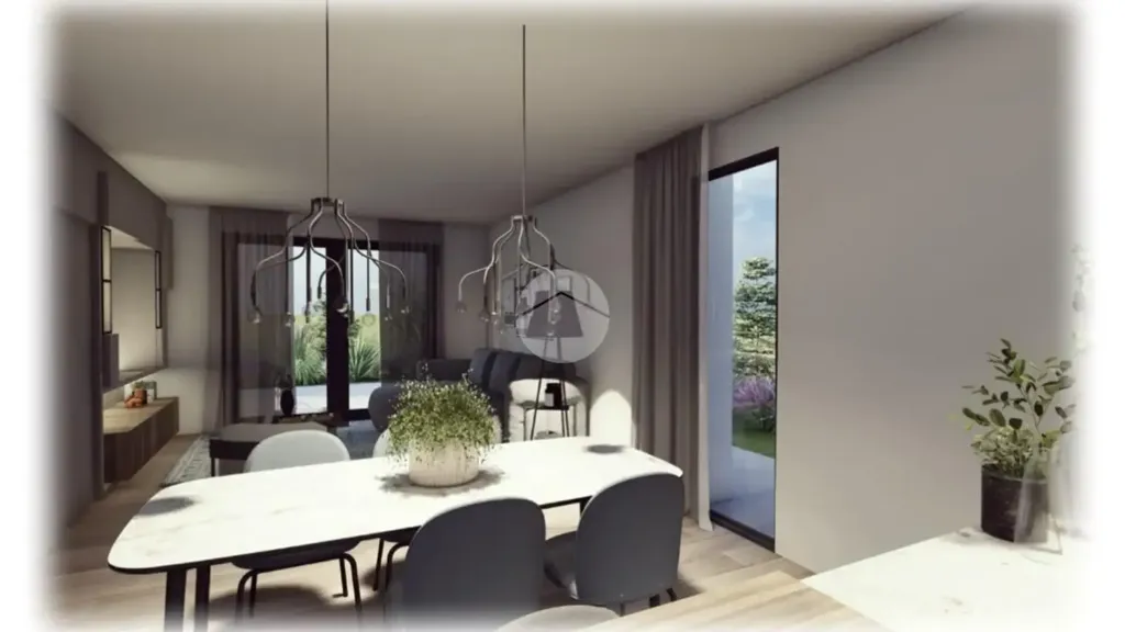 Newly Built Trilocale with Garden in Erbusco