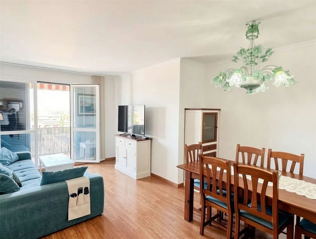 Séjour - Apartment with Pool and Balcony in Son Cladera