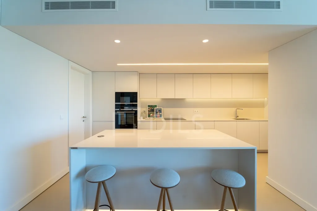 Cuisine - T3 Apartment with River View in Vila Nova de Gaia